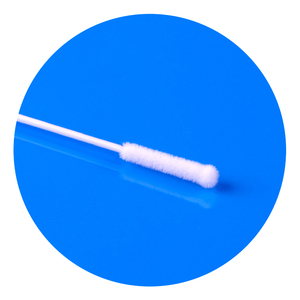 Hanheng çin üretici tıbbi steril flok Oral swablar Peel-kese ambalaj örnekleme floke edilmiş Swab tek kullanımlık Oral swablar - Product Image 1
