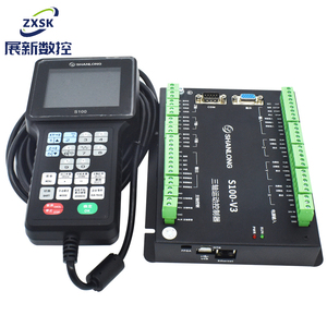 Zhanxin-mango de controlador para enrutador CNC, sistema de Control manual de 3 ejes Shanlong S100 DSP - Product Image 2