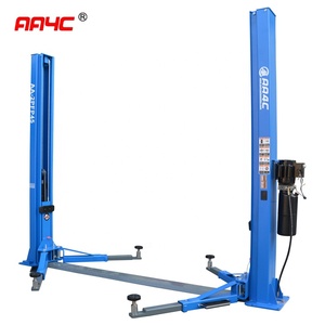 AA4C 4.5T 1000lbs คู่มือการเปิดตัว2โพสต์ยกรถยกอัตโนมัติสองโพสต์อัตโนมัติทางลาด2เสายานพาหนะลิฟท์ทางลาด - Product Image 6