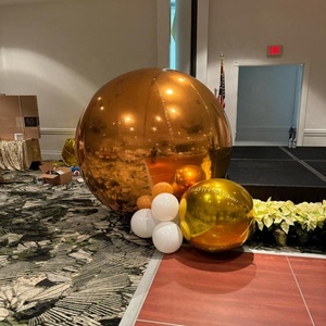 <strong>Festival</strong> Using Shiny <strong>Ball</strong> Inflatable Balloon Concert Decoration Colorful PVC Mirror Inflatable <strong>Ball</strong> - Product Image 4