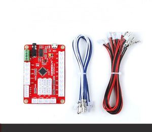 Ahududu Pi kiti Arcade oyun Joystick USB PC Rocker kontrol seti için RPI