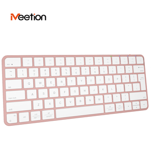 Meetion Ikey K210 Mini teclado inalámbrico Bluetooth portátil Delgado 3 multidispositivo recargable tipo C tijera USB para Mac - Product Image 3