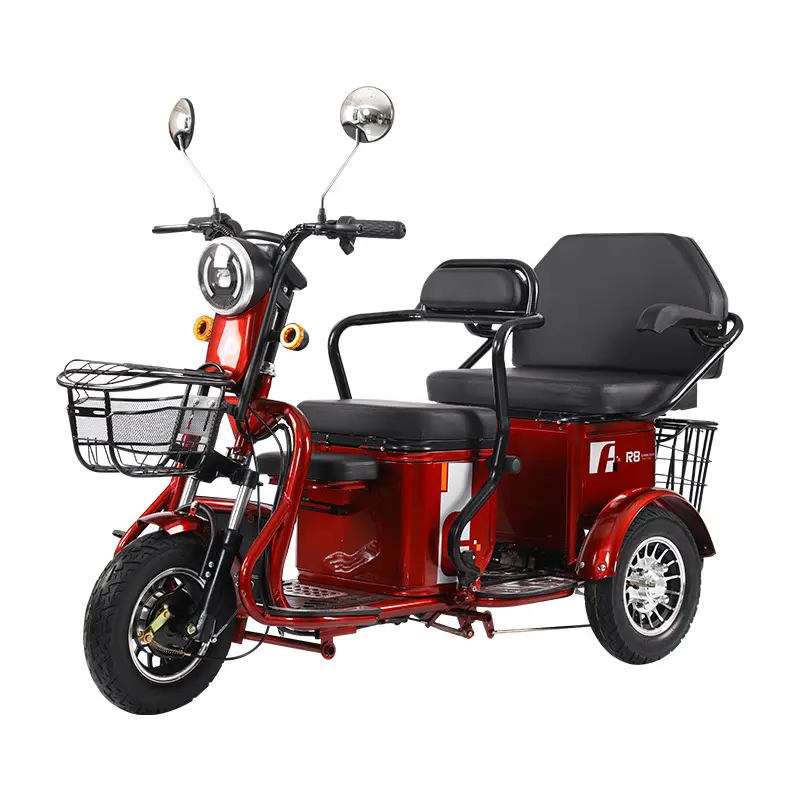 48v 60v elektrische Dreiräder Neue Freizeit Dreirad Mini abnehmbare Batterie elektrische Motorrad Roller Erwachsene ältere Roller