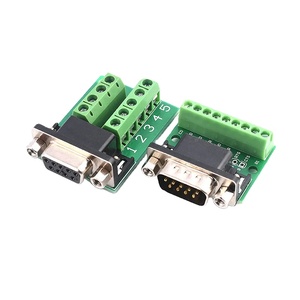 DB9 lehimsiz seri Port COM adaptörü terminali RS232 fiş kabuk 422 dokuz pin delik DR9 kurulu 485 erkek ve dişi başlık - Product Image 6