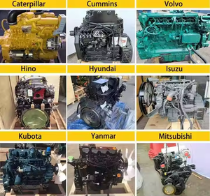 D6D D6E D7D完全エンジンAssy D7Dディーゼルエンジンアセンブリ掘削機D7DエンジンボルボEc290BLC EC290B EC240B用