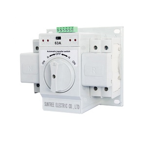 Suntree ATS 3 Fazlı AC Mikro Devre Çift Güç Otomatik geçiş anahtarı 2 P 6A ~ 63A - Product Image 4