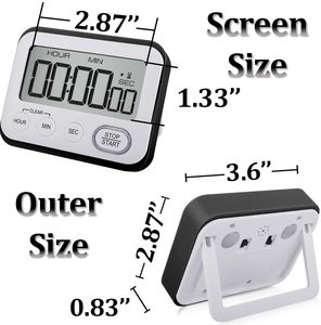 Digitale Timer Conto Alla Rovescia e Contare Fino Miglior Bambini Timer Silenzioso Conto Alla Rovescia - Product Image 6