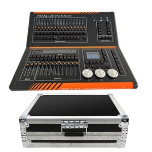 Профессиональный контроллер DMX 512 Pearl 1024B, контроллер Flightcase, контроллер для ключей MA, кнопка освещения, контроллер 1024 канала, 4 выхода - Product Image 1