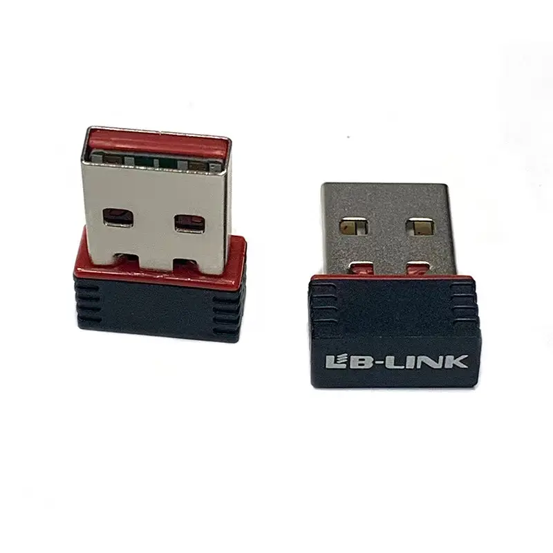 بطاقة USB صغيرة حقيقية 150M بطاقة لاسلكية محول مستقبل WIFI WN151