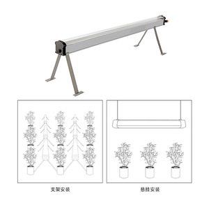 IP66 per il controllo completo dello spettro di 4 piedi 120W sotto il baldacchino ha portato a crescere la luce piante mediche Indoor verticale agricoltura installazione veloce - Product Image 5