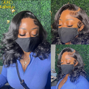 KBL Tóc Giả Ren Phía Trước Tóc Thật, Tóc Giả Buộc Trước Tóc Bob Tóc Thật, Tóc Giả Thẳng Xoăn Tóc Giả Buộc Trước Nhà Cung Cấp - Product Image 3