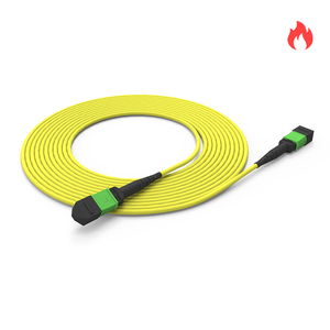 用于数据中心通信电缆的高质量3m单模8芯MPO-MPO光纤跳线 - Product Image 1