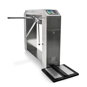 Fábrica de sistema de puerta de torniquete ESD con TCP/IP RFID QR pulsera de código de barras Control DE ACCESO torniquete de aleta - Product Image 4