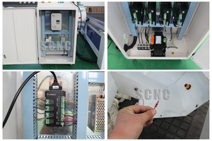 Supercnc prezzo a buon mercato 3 assi servomotore 1325 per la lavorazione del legno 4x8 mobili che fanno Dsp sistema di controllo Router di legno - Product Image 5