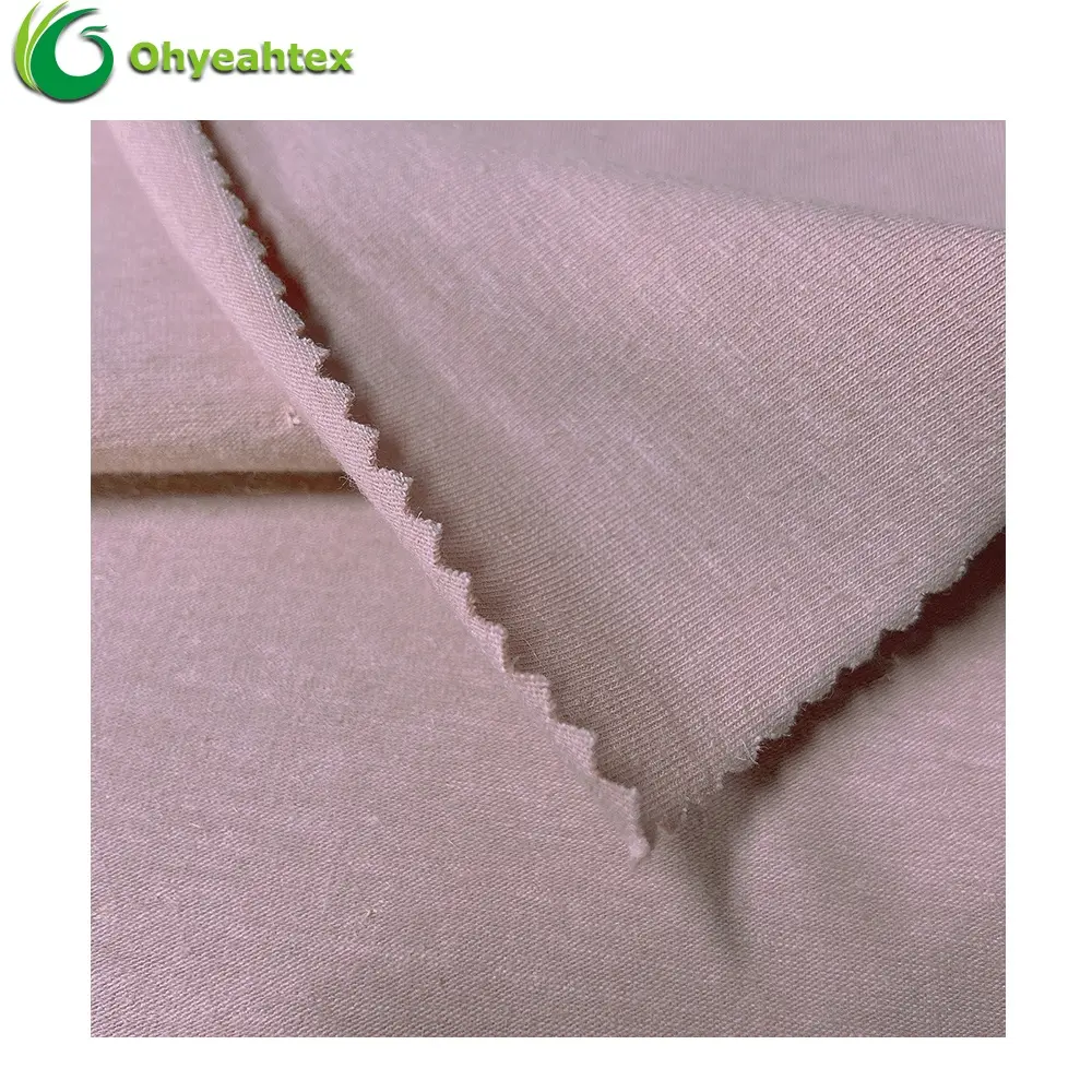 Tissu en coton biologique de chanvre extensible écologique Anti-moisissure pour vêtements en chanvre