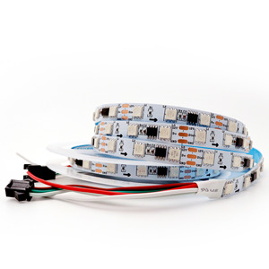 12V 24V RGB Pixel adressierbarer LED-Lichtst reifen RGBIC Programmier bar 60Leds 96Leds 8mm 10mm Magic Vollfarb-RGB-Smart-LED-Streifen - Product Image 5