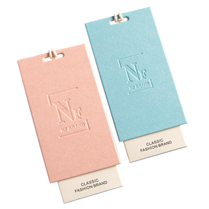 Fashions Price Tags With <strong>String</strong> Brand Labels Custom Tags <strong>High</strong> <strong>Quality</strong> Paper Hanging Labels - Product Image 1