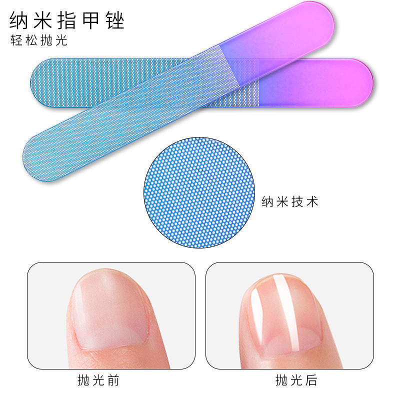 Fichier nanométrique de couleur