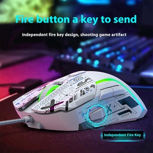 G28 RGB Game Mouse Wettbewerbs fähige Mini-Maus Chicken Macro Programming Factory Direct Buntes RGB für Computer Right Plastic