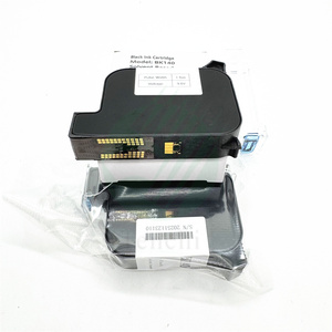 BK140 BK117 BK118 BK129 TIJ溶剂墨盒多米诺G20I 230i GX30i Gx150i喷墨工业黑色墨盒芯片IQ800