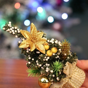 20cm Mini Cây giáng sinh-bàn trang trí nội thất, cửa hàng cửa sổ hiển thị, món quà nhỏ ý tưởng - Product Image 3