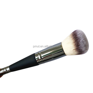 Pennello cosmetico vegano <span class=keywords><strong>2</strong></span> in 1 senza crudeltà Dual-End per fondotinta e correttore di carnagione Duo con comodo manico - Product Image 6