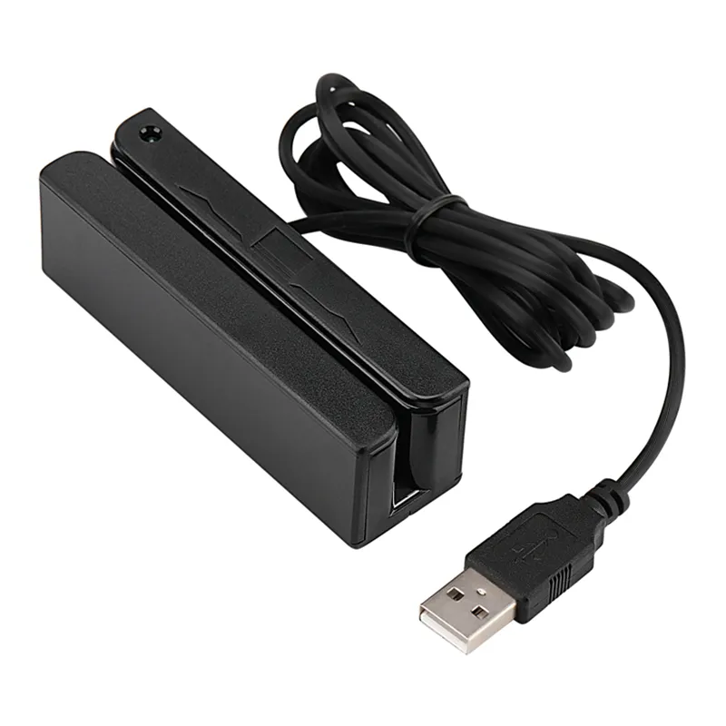 Lecteur de carte à bande magnétique USB MSR90, lecteur de carte magnétique Portable