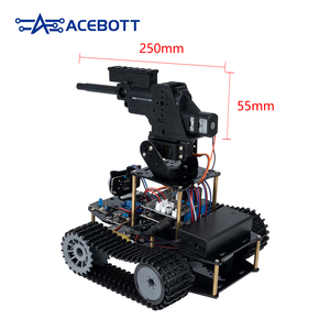 ACEBOTT Explorer serie 4WD serbatoio Smart Car Starter Kit con istruzione a vapore e apprendimento Robot per Arduino Kit compatibile - Product Image 6