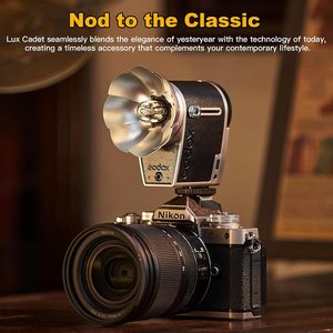 Godox Lux Cadet Retro flaş aksesuarları retro speedlight basit uyumlu profesyonel fotoğrafçılık kamera flaşı - Product Image 6