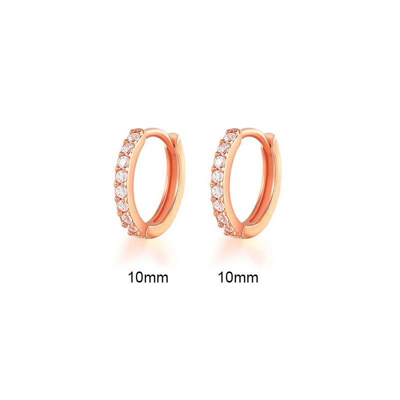 10Mm E4377 Rose Gold