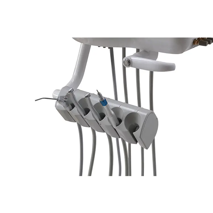 Полный набор стоматологическое кресло с ультразвуковым скалером наконечник материал для интраоральной камеры Электрический стоматологическое кресло