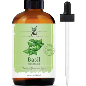 OEM Private Label 100% Pure Natural Premium Grade <strong>Basil</strong> Essential <strong>Oil</strong> for Diffuser and Aromatherapy - Product Image 1