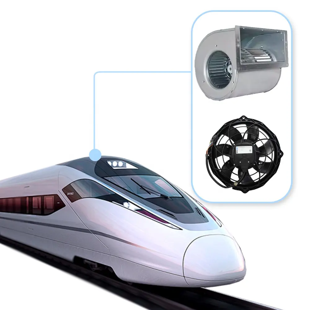 Ebmpapst roromdexx ray Transit Fan PWM hız ayarı akıllı kontrol klima evaporatör soğutma fanı