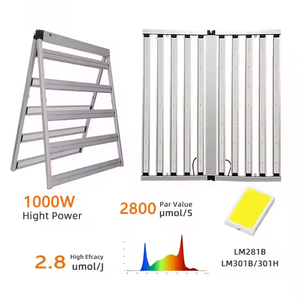 Andy Dimmable có thể gập lại nhà kính 10 bar 1000W <span class=keywords><strong>LED</strong></span> phát triển ánh sáng quang phổ đầy đủ cho các nhà máy y tế trong nhà - Product Image 3