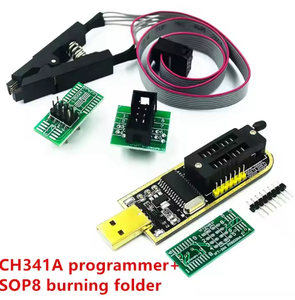 EEPROM Flash BIOS USB programmatore CH341 A + SOIC8 Clip + 1.8V SPI Flash Memory SOP8 DIP8 adattatore + SOIC8 adattatore SOP8 A DIP8 masterizzatore Ki - Product Image 4