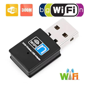 Scheda di rete Wireless MTK7603 Chipset 300M 2.4GHz Antenna WiFi USB Dongle per Computer portatili 150mbps Stock adattatore - Product Image 4