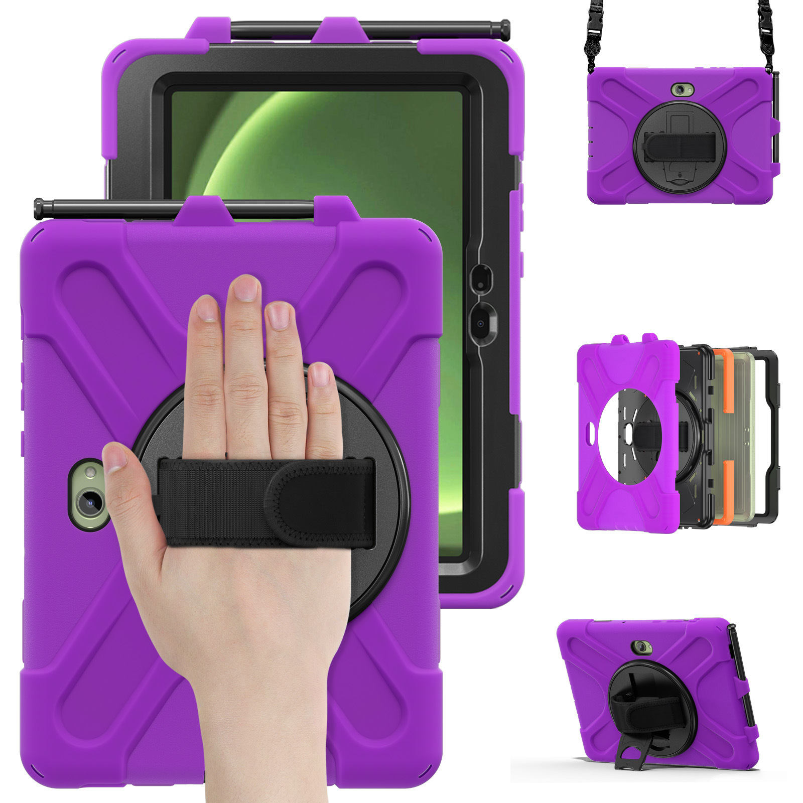 Purple Without Shoulder Strap