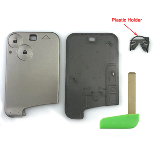 2 Buttons Smart Remote <strong>Key</strong> Shell With ID46 PCF7947 Chip 433MHZ Fit for Renault Laguna <strong>Espace</strong> Velsatis 2001-2006 Keyless Entry - Product Image 3