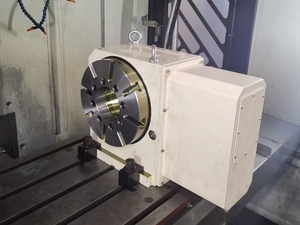 LEYO <strong>CNC</strong> Milling Machine <strong>Index</strong> Rotary <strong>Table</strong> 4th Axis <strong>CNC</strong> Rotary <strong>Table</strong> - Product Image 2