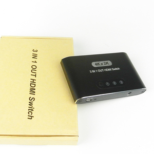 Interruptor de interfaz HDMI, 3 puertos, 3 puertos, mando a distancia IR, 3 entradas, 1 salida, 4K, HDMI, 3 en 1, 3x1