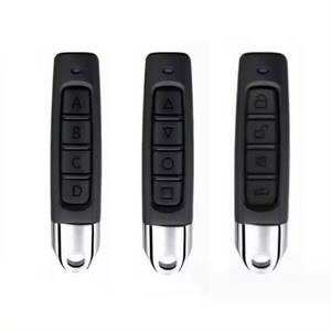 LJ 433MHz Mini pollice universale porta telecomando chiave duplicatore funzione automatica con codice fisso per apriporta Garage - Product Image 5
