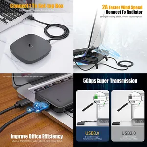 用于散热器硬盘的公对公USB 3.0扩展器 - Product Image 2