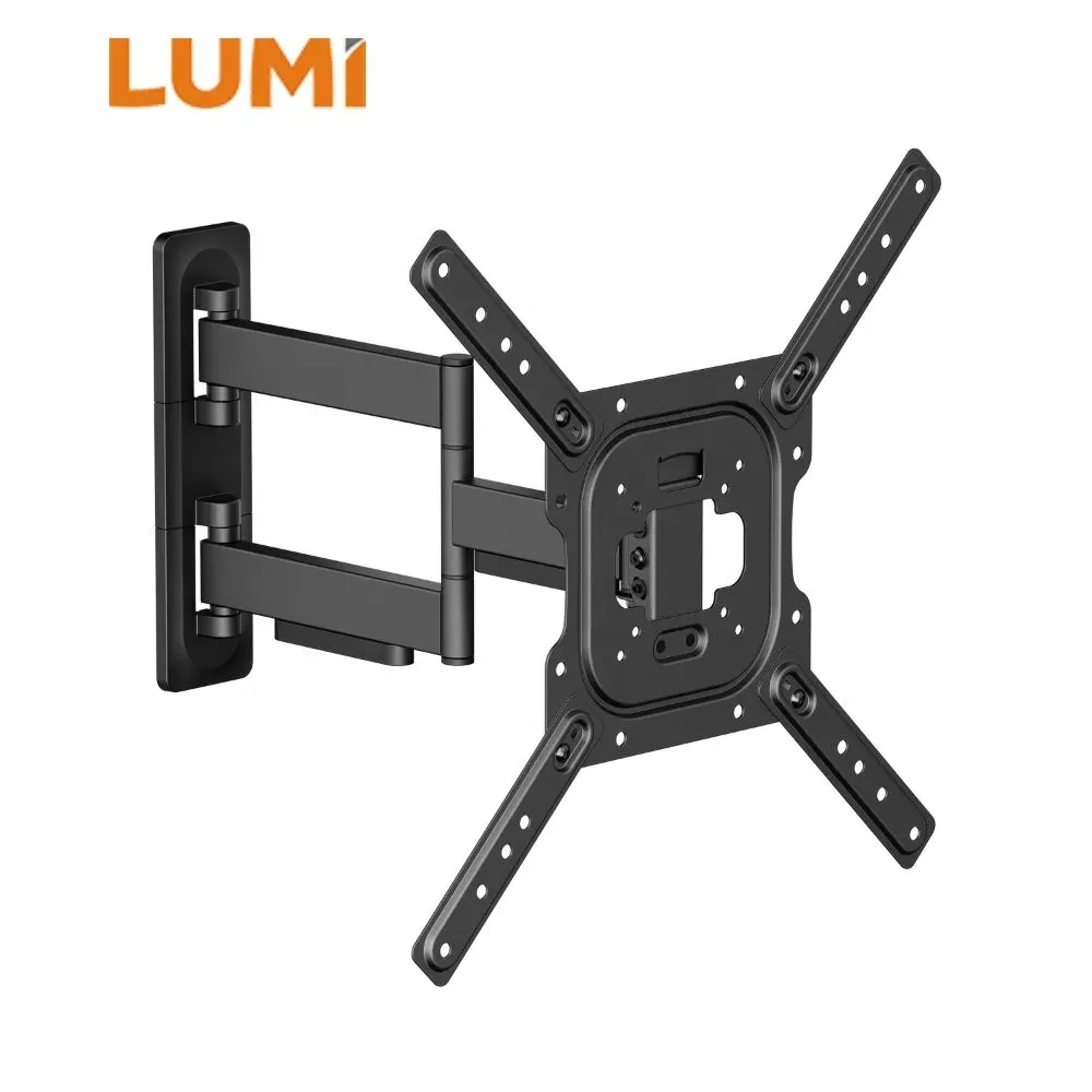 Lumi Full Motion Tv Houder Led Lcd Tv Muurbeugel Voor 23-55 Inch Tv Tv Beugel Kantelbare Draaibare Mount | LPA81-443