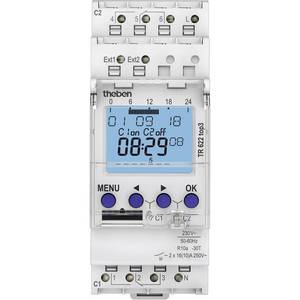 Theben 6220130 Digital Timer, Wochen programm, 2600W IP20, Countdown-Funktion, Leistungs reserve, extern (940910467698) - Product Image 1