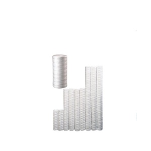 10 "<span class=keywords><strong>String</strong></span> <span class=keywords><strong>Wound</strong></span> <span class=keywords><strong>Filter</strong></span> Cartridges Slim Yarn Cartridge 5μm para tratamento de água