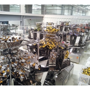 Macchina automatica della bilancia del computer di combinazione di approvazione del CE di 14 teste per l'imballaggio delle noci dei fagioli messico - Product Image 5
