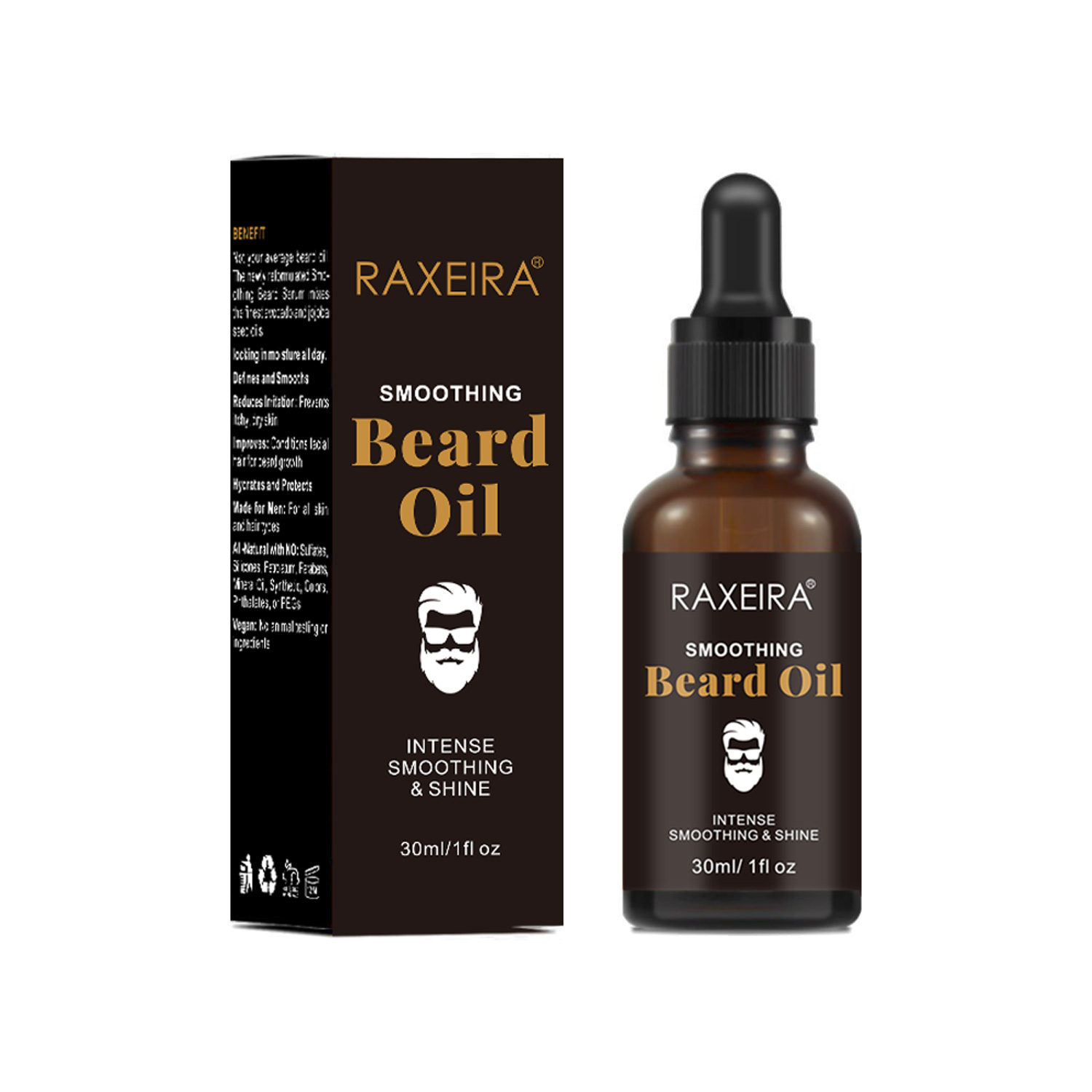 Huile de croissance pour barbe