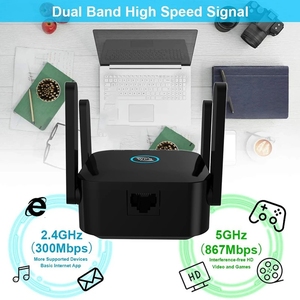 OEM/ODM PIX-LINK 1200Mbps punto di accesso 2.4G 5G wi-fi Extender Wireless WiFi ripetitore con lungo raggio per uso domestico - Product Image 4