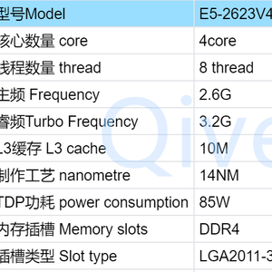 Intel/Xeon E5-2686V4 2673V4 2623 2637 2643 2658 2667V4 CPU X99 - Product Image 1