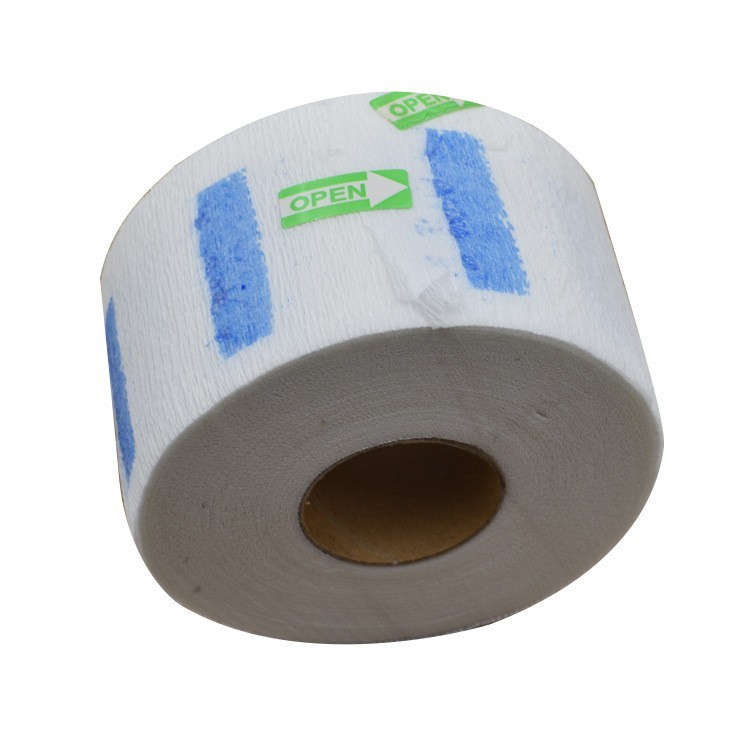 Papier de cou rouleau blanc